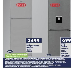 Refrigerator at President Hyper