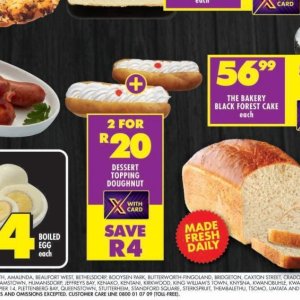 Doughnut at Shoprite