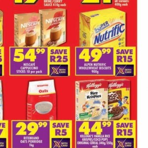 Biscuits at Shoprite