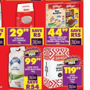 Cereal at Shoprite