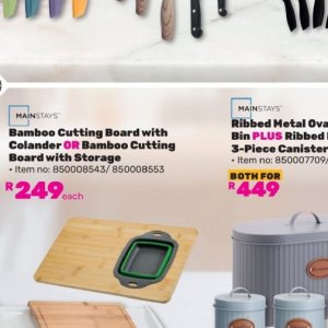Cutting board at Game