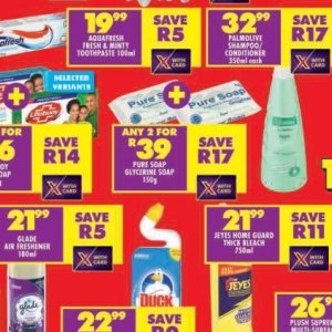 Soap at Shoprite