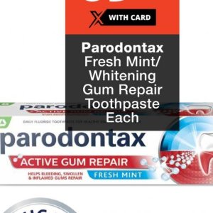 Toothpaste at Checkers