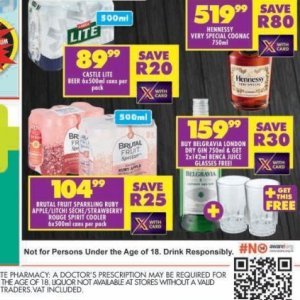 Juice at Shoprite