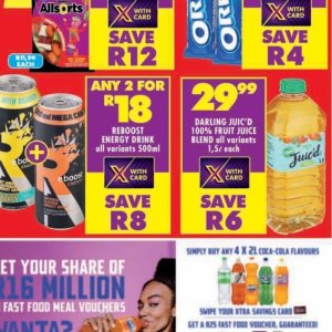 Juice at Shoprite