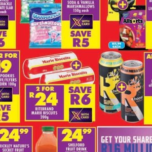 Biscuits at Shoprite