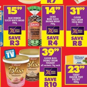 Bread at Shoprite