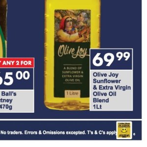 Olive oil at President Hyper