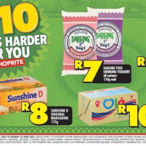 Margarine at Shoprite