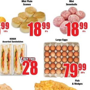 Eggs at Boxer Superstores