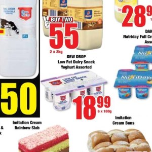 Yoghurt danone  at Boxer Superstores