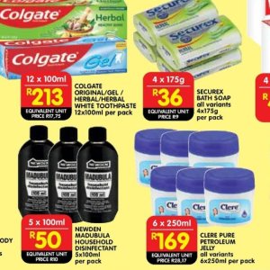 Toothpaste colgate  at Shoprite