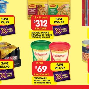 Noodles at Shoprite