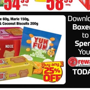 Crackers at Boxer Superstores