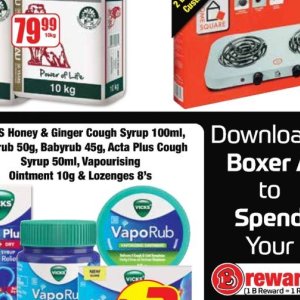Syrup at Boxer Superstores