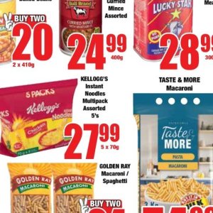 Noodles at Boxer Superstores