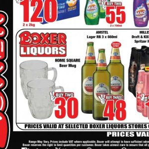 Beer at Boxer Superstores