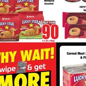 Noodles at Boxer Superstores