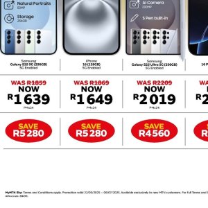 Smartphone samsung  at MTN
