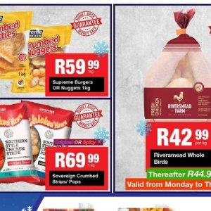 Burgers at Take n Pay