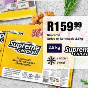 Schnitzel at Take n Pay