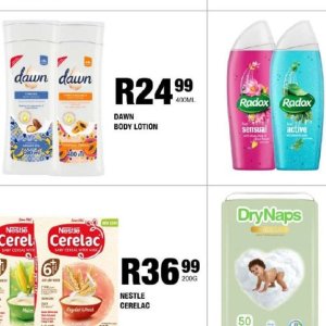 Body lotion dove  at Take n Pay