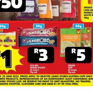 Biscuits at Usave