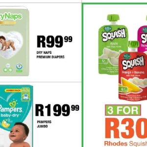 Diapers pampers  at Take n Pay