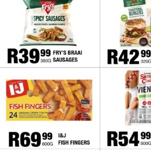 Sausages at Take n Pay