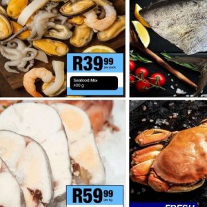 Seafood at Take n Pay
