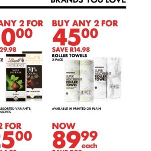 Towels at Woolworths