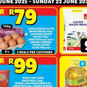 Eggs at Usave