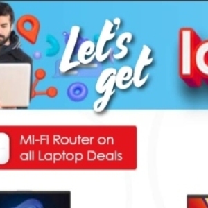 Laptop at Chatz Connect