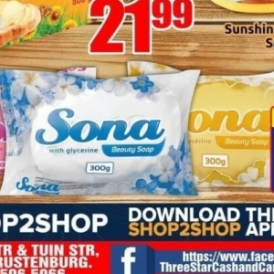 Soap at Three Star Cash and Carry