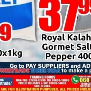 Pepper at Three Star Cash and Carry
