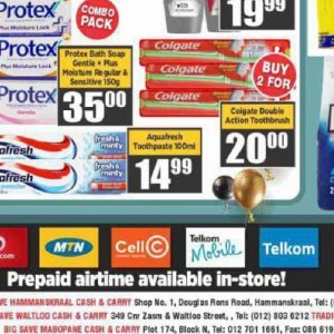 Toothpaste aquafresh  at Big save