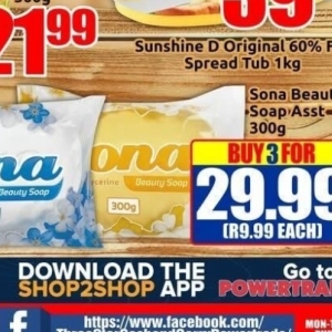 Soap at Three Star Cash and Carry