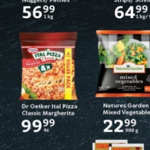 Pizza at Oxford freshmarket