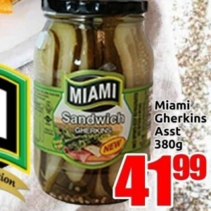 Gherkins at Three Star Cash and Carry