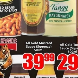 Mustard at Three Star Cash and Carry