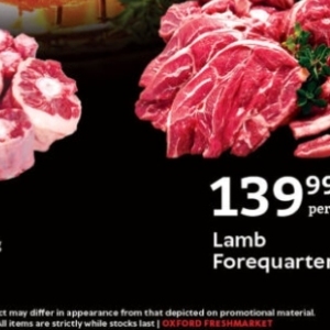 Lamb at Oxford freshmarket