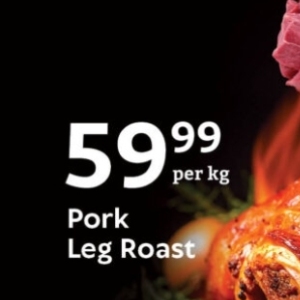 Pork at Oxford freshmarket