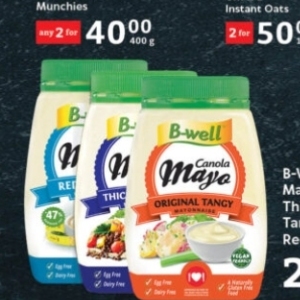 Mayonnaise at Oxford freshmarket