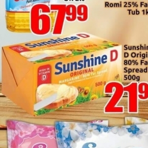 Margarine at Three Star Cash and Carry