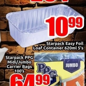 Container at Three Star Cash and Carry