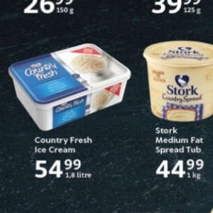 Ice cream at Oxford freshmarket