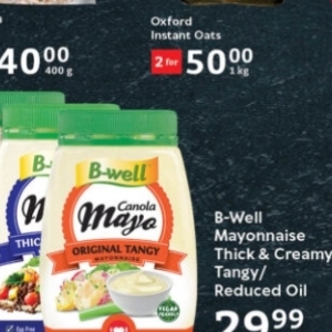 Mayonnaise at Oxford freshmarket