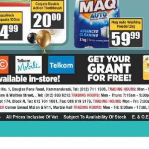 Fax at Big save