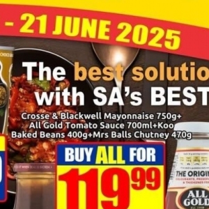 Mayonnaise at Three Star Cash and Carry
