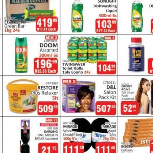 Toilet rolls at Kit Kat Cash&Carry